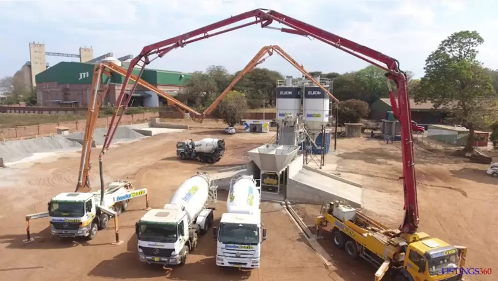 Get serve with the best concrete construction services in lilongwe