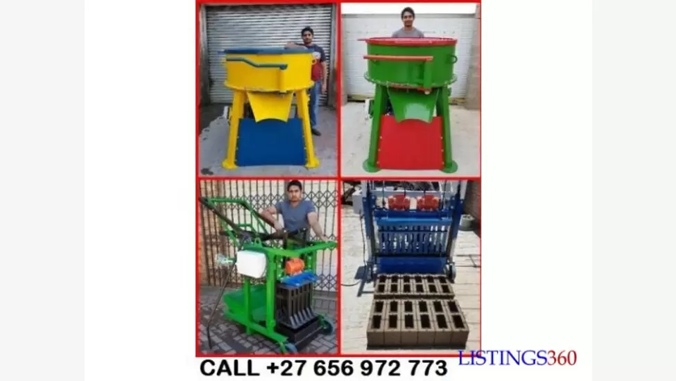 M140 and m150 block making machines for sale for any entrepreneur to start their own business.
